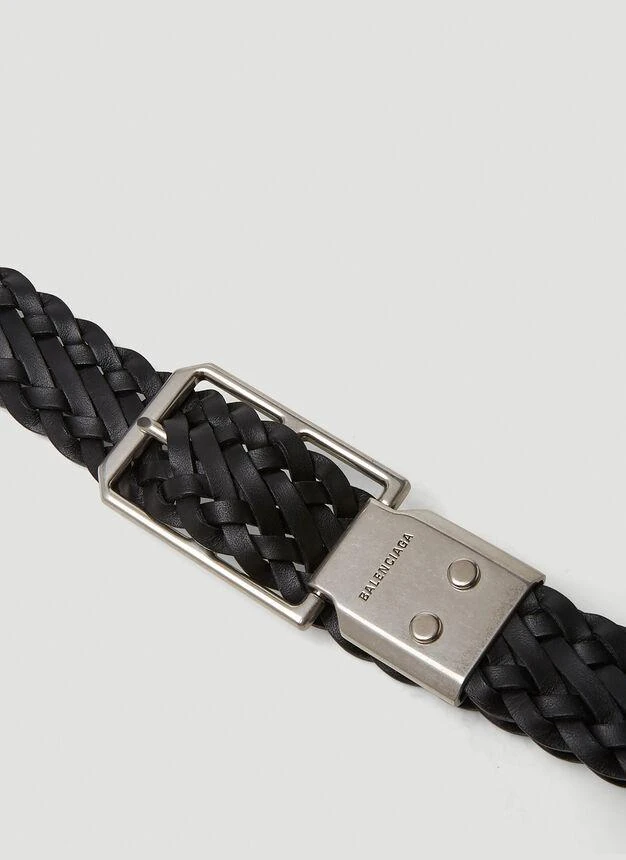 商品Balenciaga|Woven Belt in Black,价格¥2690,第2张图片详细描述