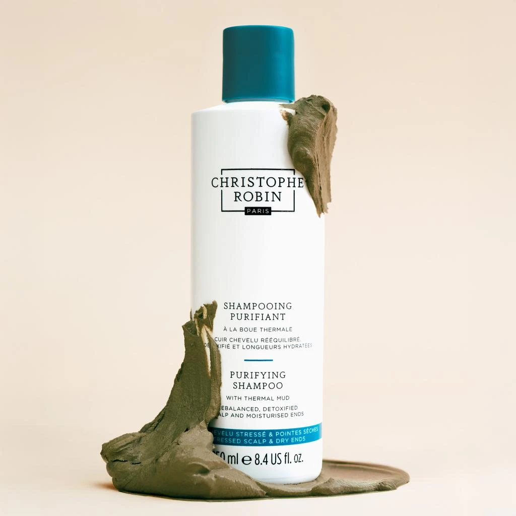 商品Christophe Robin|Christophe Robin Purifying Shampoo with Thermal Mud 250ml,价格¥312,第2张图片详细描述