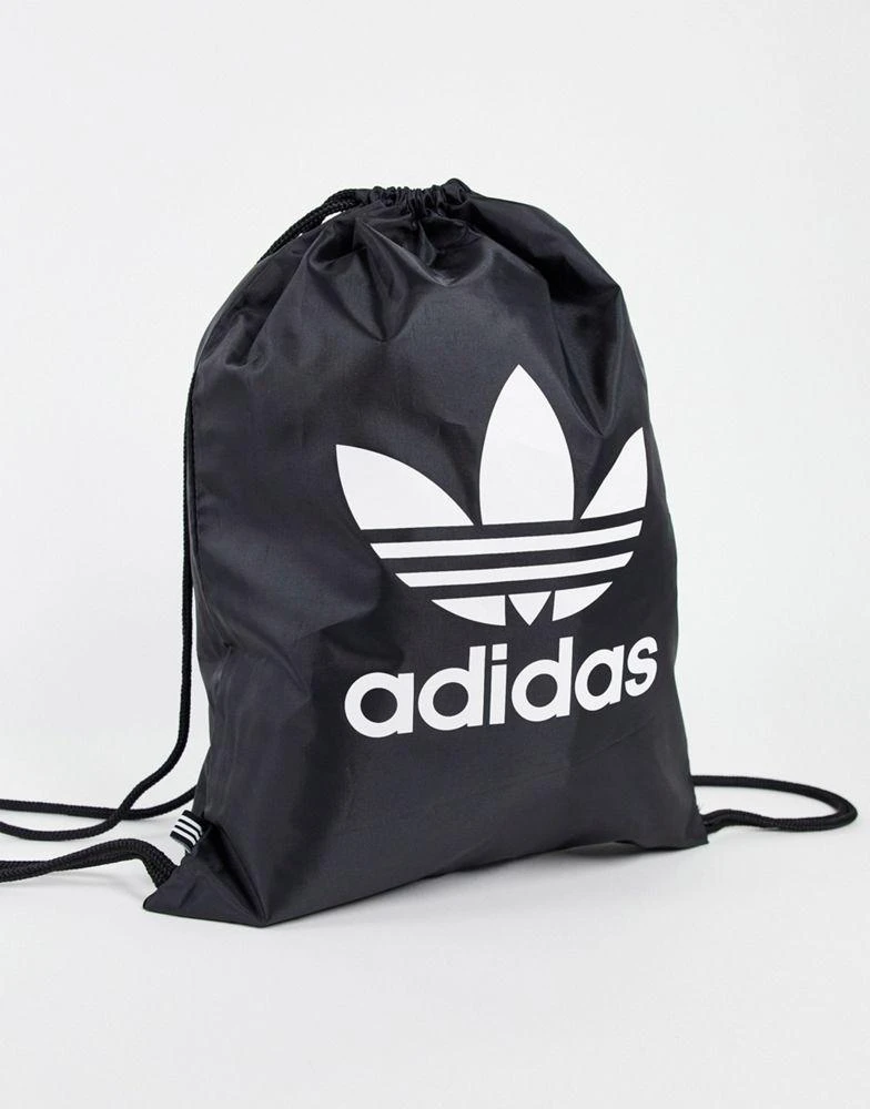 商品Adidas|adidas Originals adicolor drawtring backpack in black,价格¥108,第1张图片