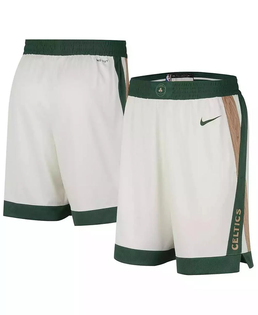 商品NIKE|Men's Cream Boston Celtics 2023/24 City Edition Swingman Shorts,价格¥674,第1张图片