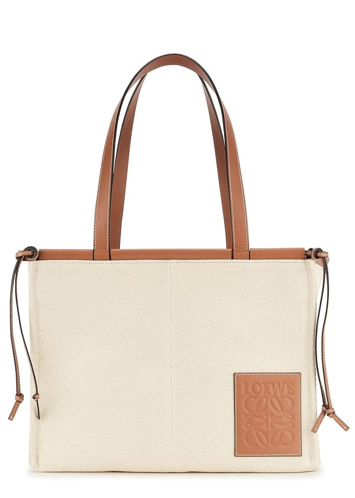 商品Loewe|Cushion sand canvas tote,价格¥9399,第1张图片