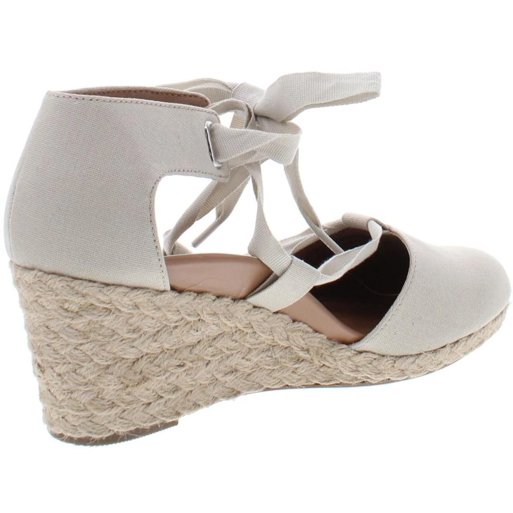 商品VIONIC|Kaitlyn Womens Canvas Platform Wedge Heels,价格¥507,第2张图片详细描述