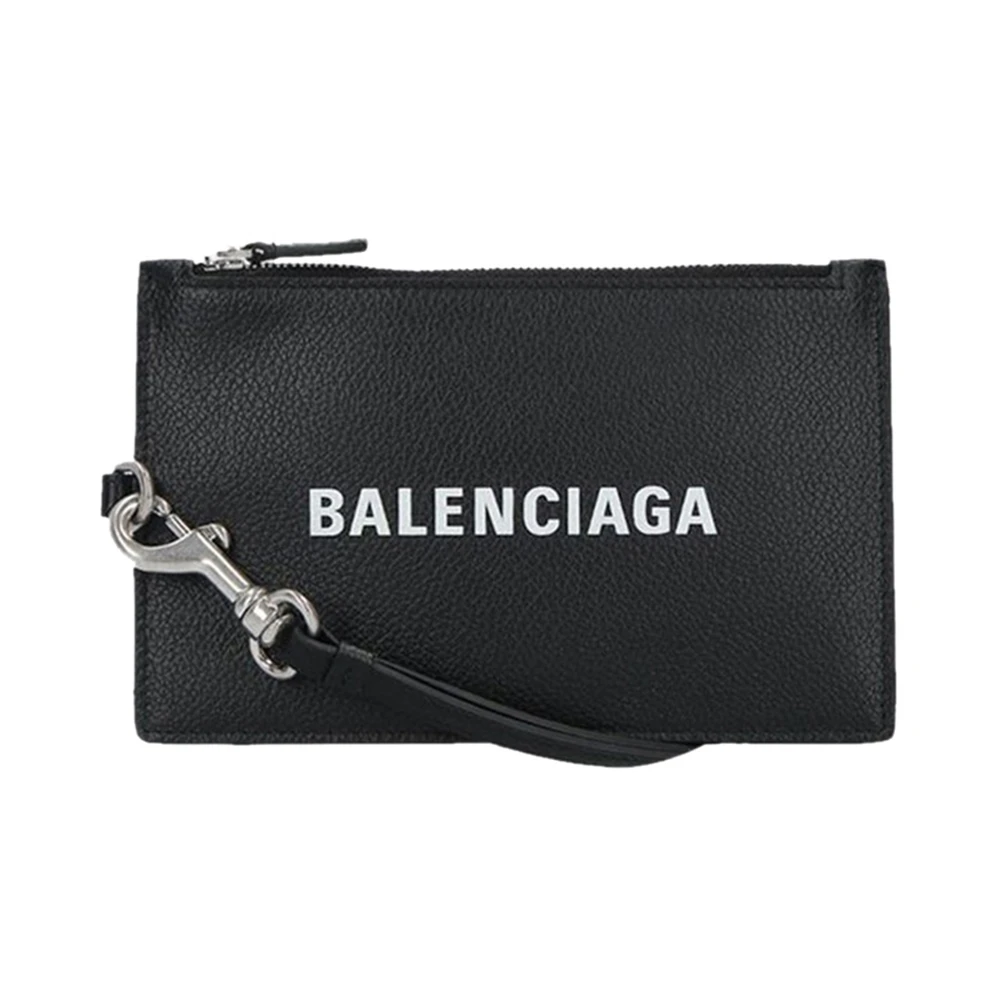 商品[国内直发] Balenciaga|BALENCIAGA 巴黎世家 男士黑色皮质手拿包 616015-1IZI3-1090,价格¥3742,第1张图片