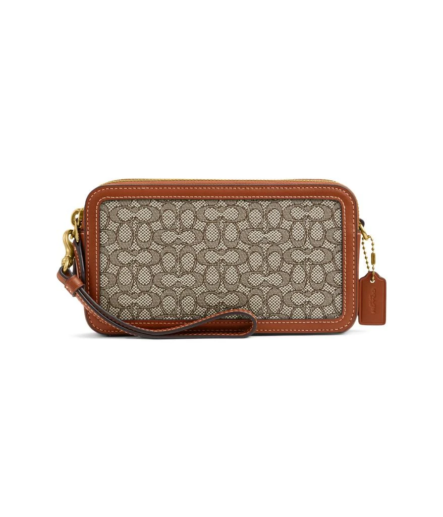 商品Coach|Mini Signature Jacquard Kira Crossbody,价格¥1433,第1张图片