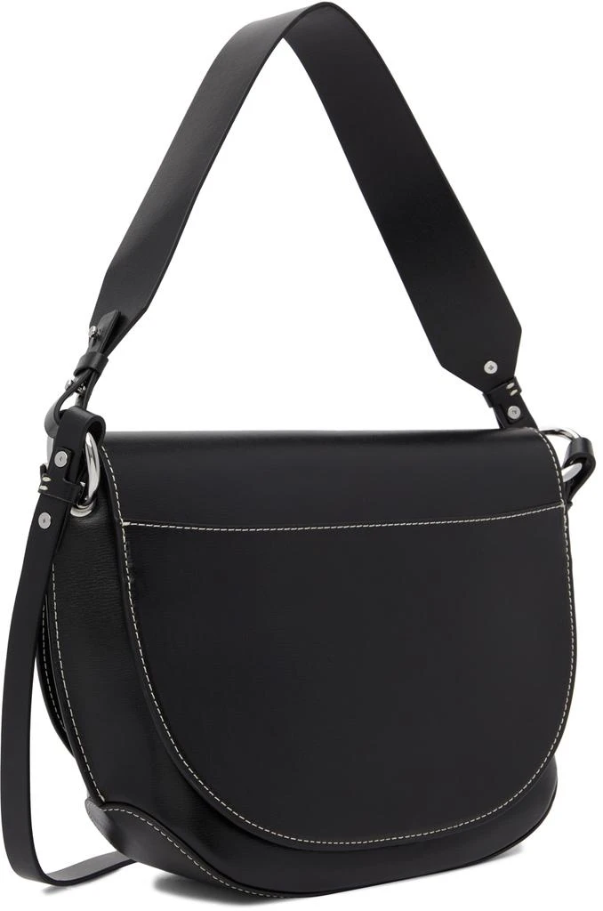 商品Ganni|Black Large Banner Bag,价格¥2217,第3张图片详细描述