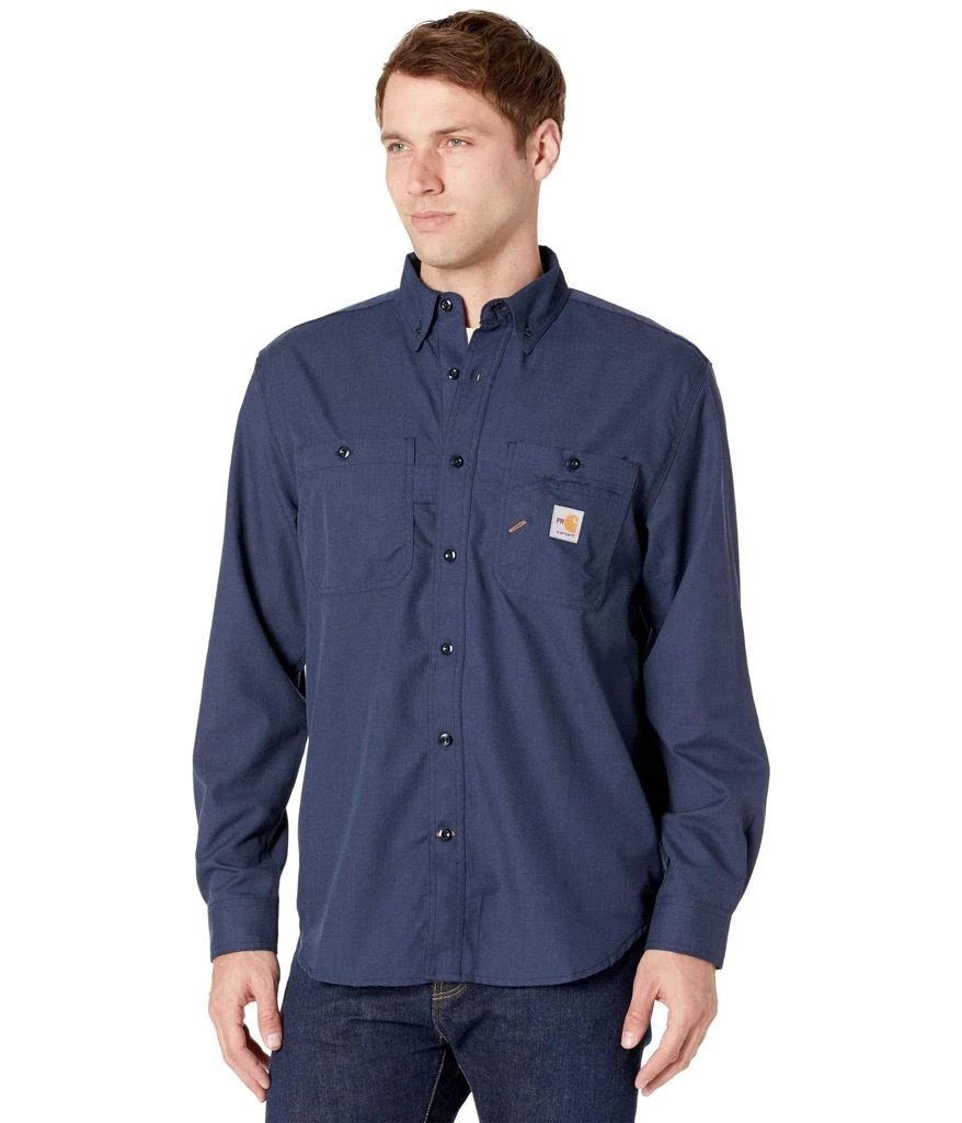 商品Carhartt|Flame-Resistant Force Original Fit Lightweight Long Sleeve Button Front Shirt,价格¥824,第1张图片