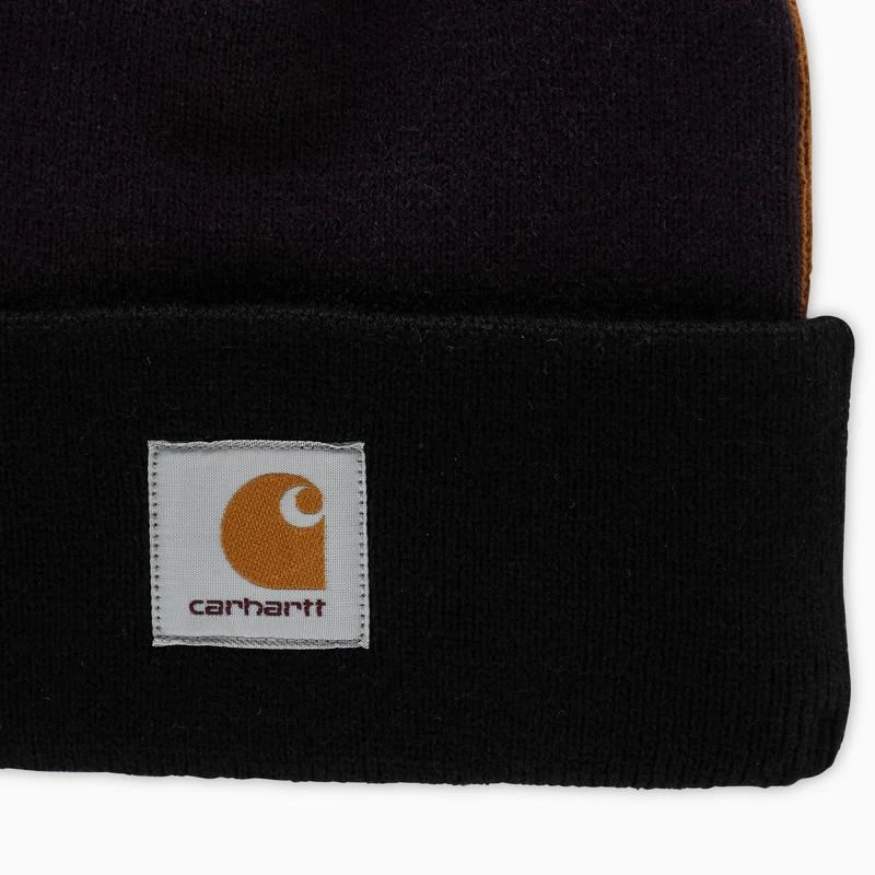 商品Carhartt WIP|Tri-colour logo-patch beanie,价格¥283,第3张图片详细描述