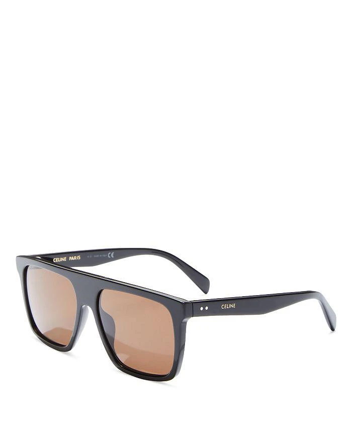 商品Celine|Men's Square Sunglasses, 57mm,价格¥2819,第1张图片