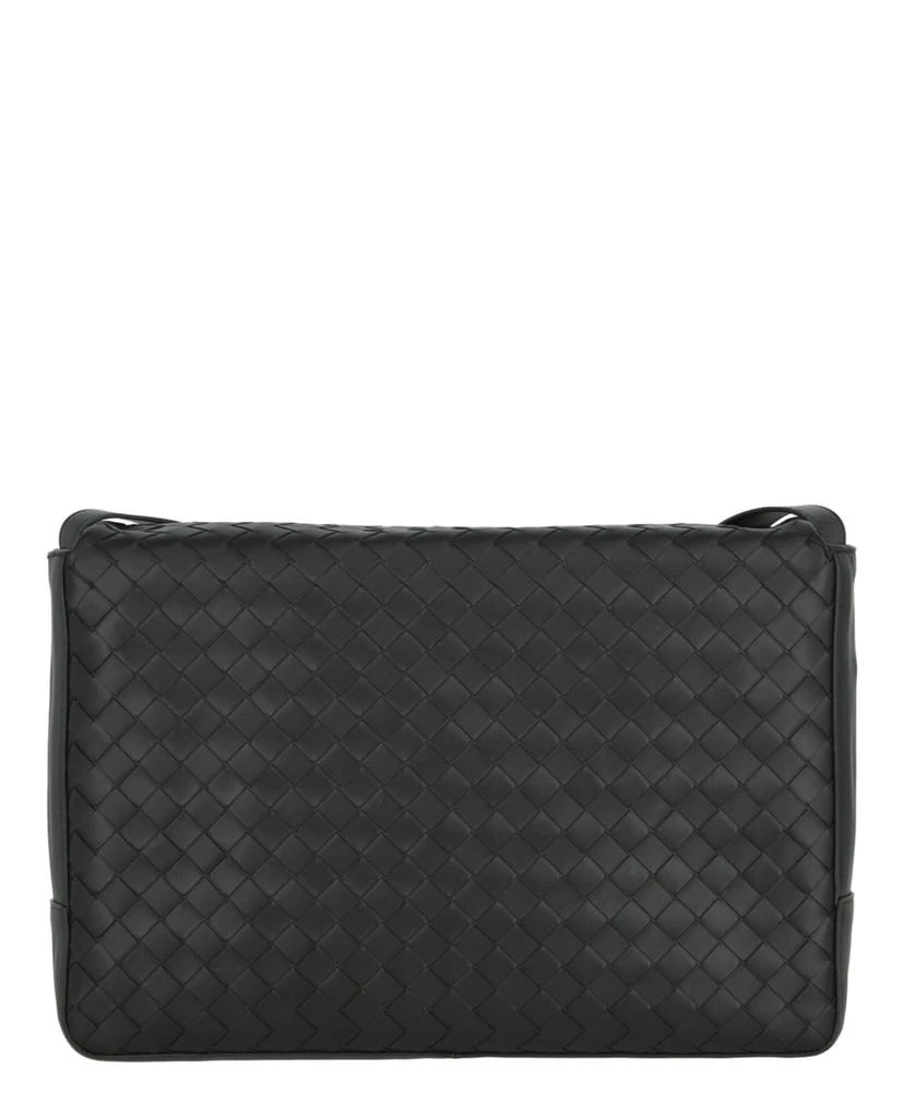 商品Bottega Veneta|Intrecciato Leather Messenger Bag,价格¥9766,第5张图片详细描述