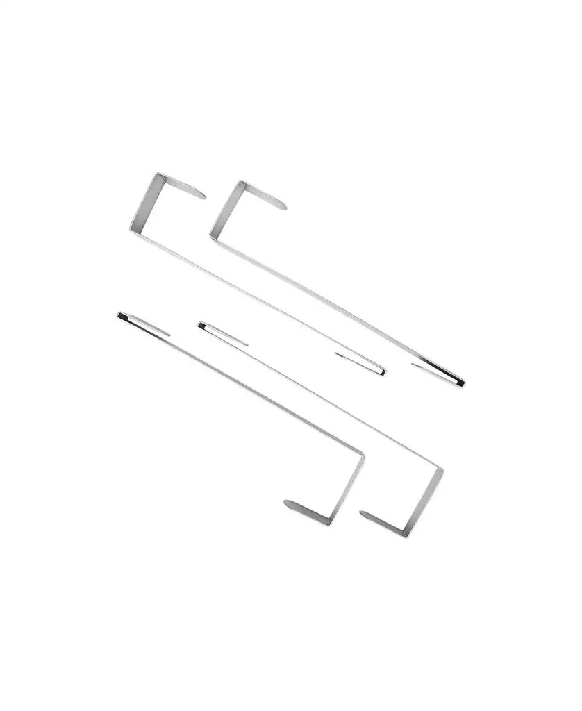 商品Household Essentials|Over The Door 5 Basket Rack with Hooks with Frame,价格¥586,第5张图片详细描述