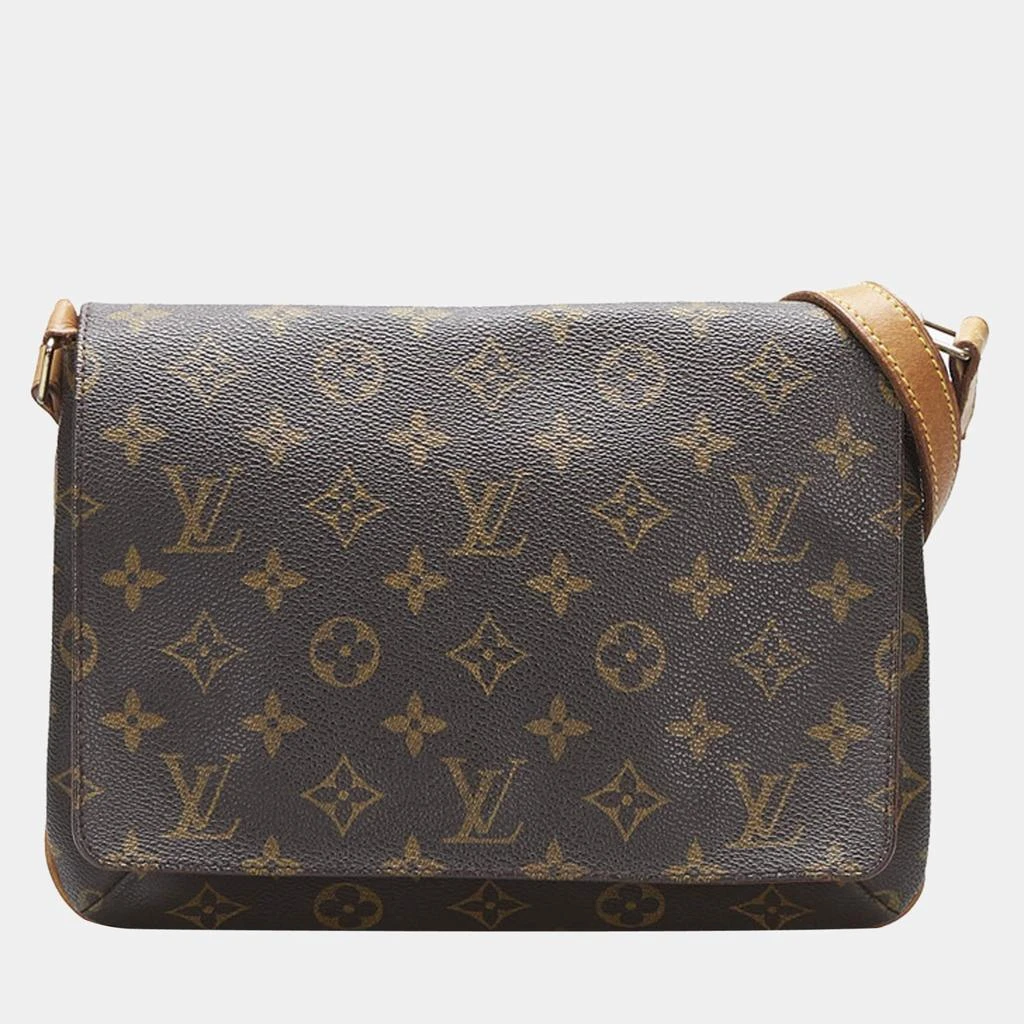 商品[二手商品] Louis Vuitton|Louis Vuitton Brown Canvas Monogram Musette Tango Short Strap Shoulder Bag,价格¥6538,第1张图片