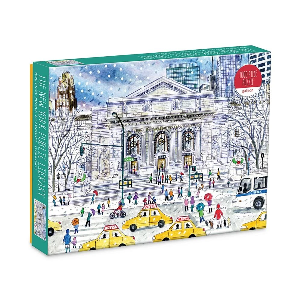 商品Galison|Michael Storrings 5th Avenue 1000-Pc. Puzzle,价格¥32,第1张图片