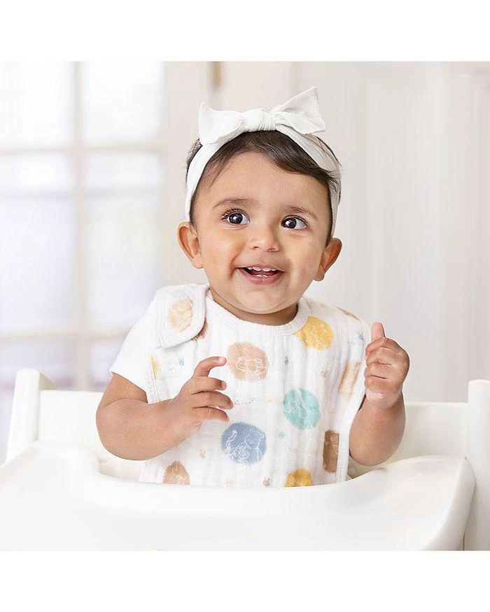 商品aden + anais|Unisex Winnie the Pooh Snap Bibs, 3 Pack,价格¥179,第3张图片详细描述