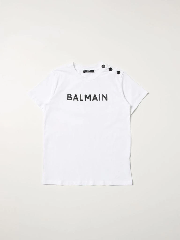 商品Balmain|Balmain cotton t-shirt with logo,价格¥1233,第1张图片