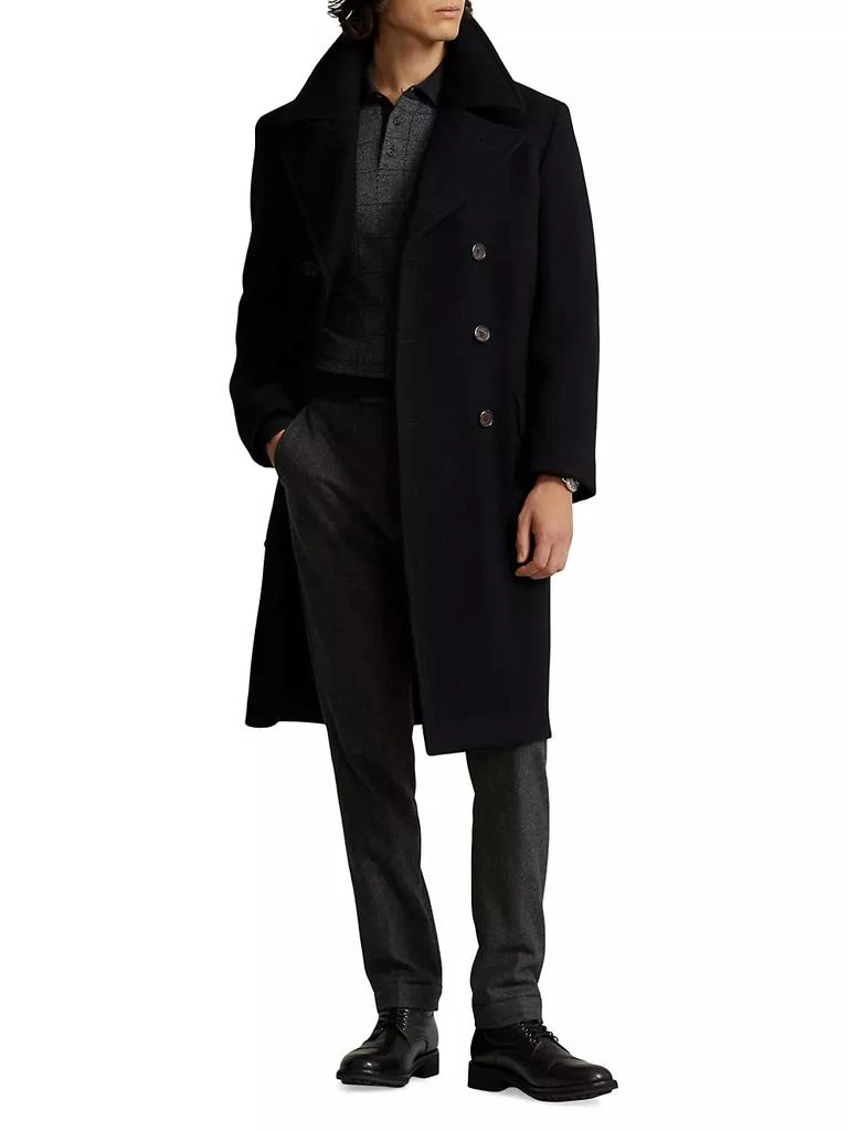 商品Ralph Lauren|Wool Double-Breasted Coat,价格¥5990,第2张图片详细描述