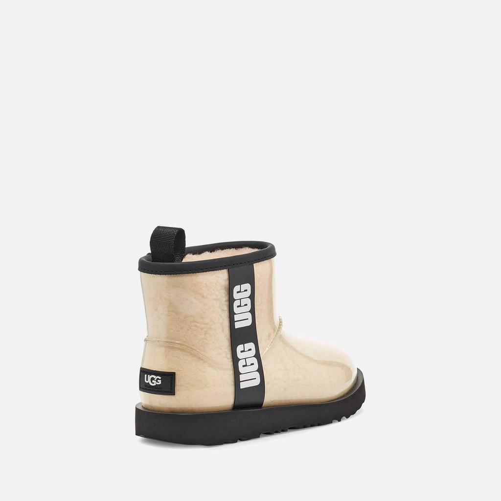 商品UGG|UGG Kids' Classic II Mini Waterproof Clear Rubber and Faux Shearling Boots,价格¥845,第6张图片详细描述