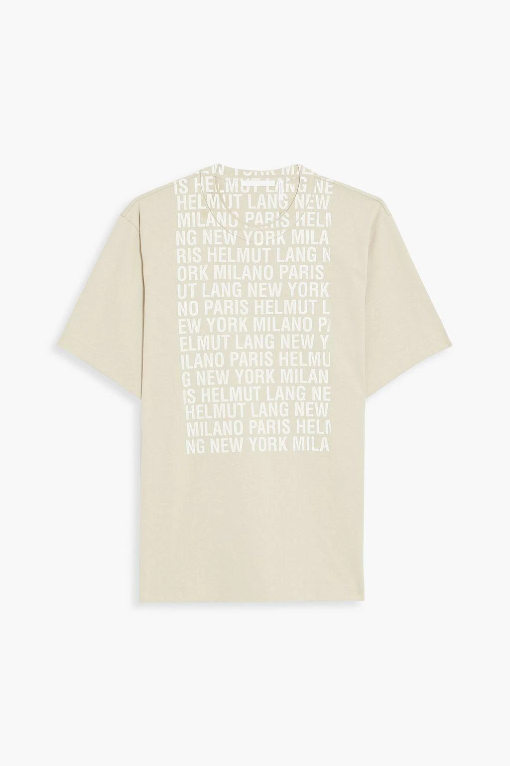 商品Helmut Lang|Printed cotton T-shirt,价格¥246,第1张图片