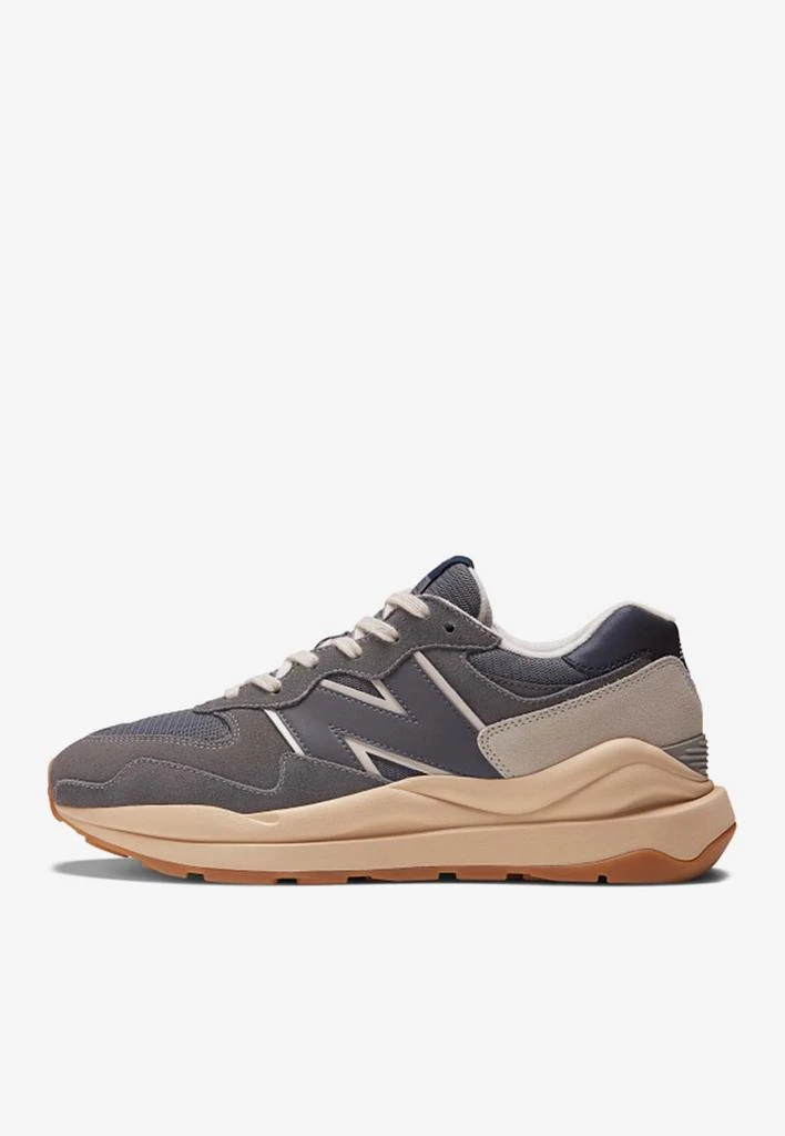 商品New Balance|57/40 Low-Top Sneakers in Castlerock with Eclipse and Sea Salt,价格¥1214,第4张图片详细描述