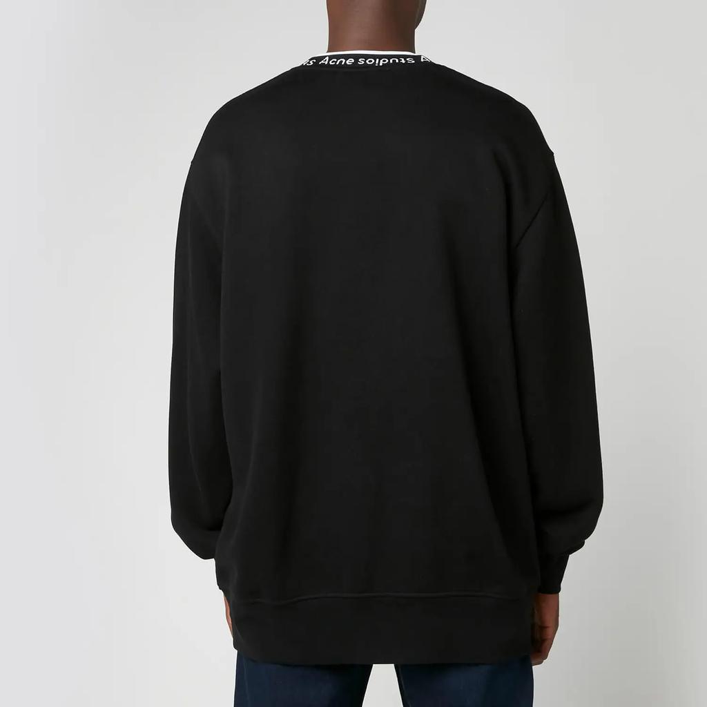 Acne Studios Men's Logo Rib Sweatshirt商品第2张图片规格展示