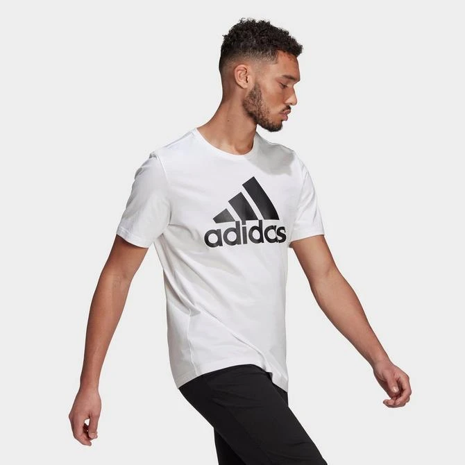 商品Adidas|Men's adidas Essentials Big Logo Short-Sleeve T-Shirt,价格¥222,第3张图片详细描述