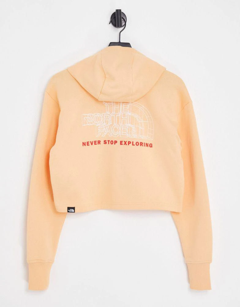 商品The North Face|The North Face Coordinates hoodie in orange,价格¥528,第1张图片