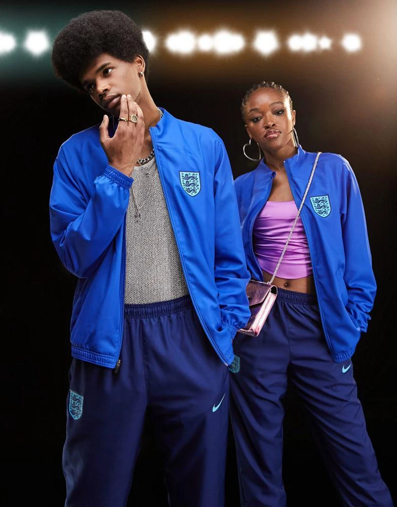 商品NIKE|Nike Football World Cup 2022 England unisex tracksuit in navy and blue,价格¥491,第1张图片