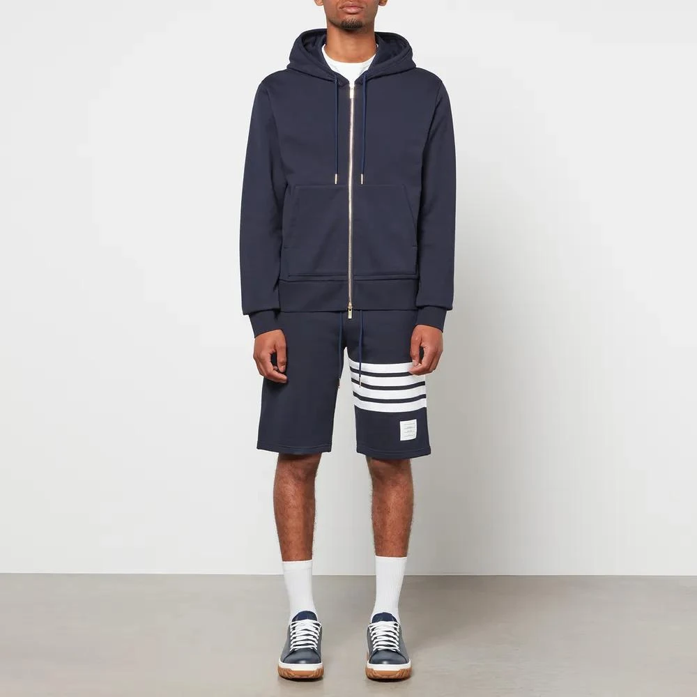 商品Thom Browne|Thom Browne Men's Tonal 4-Bar Loopback Zip Hoodie,价格¥3525,第3张图片详细描述