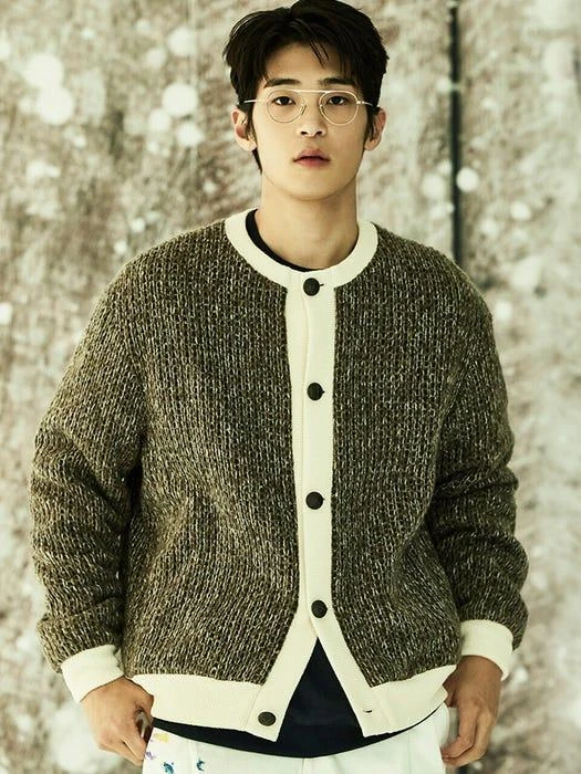 商品beyondcloset|Archive Palette Dog Heavy Knitted Cardigan _ Brown,价格¥1375,第1张图片