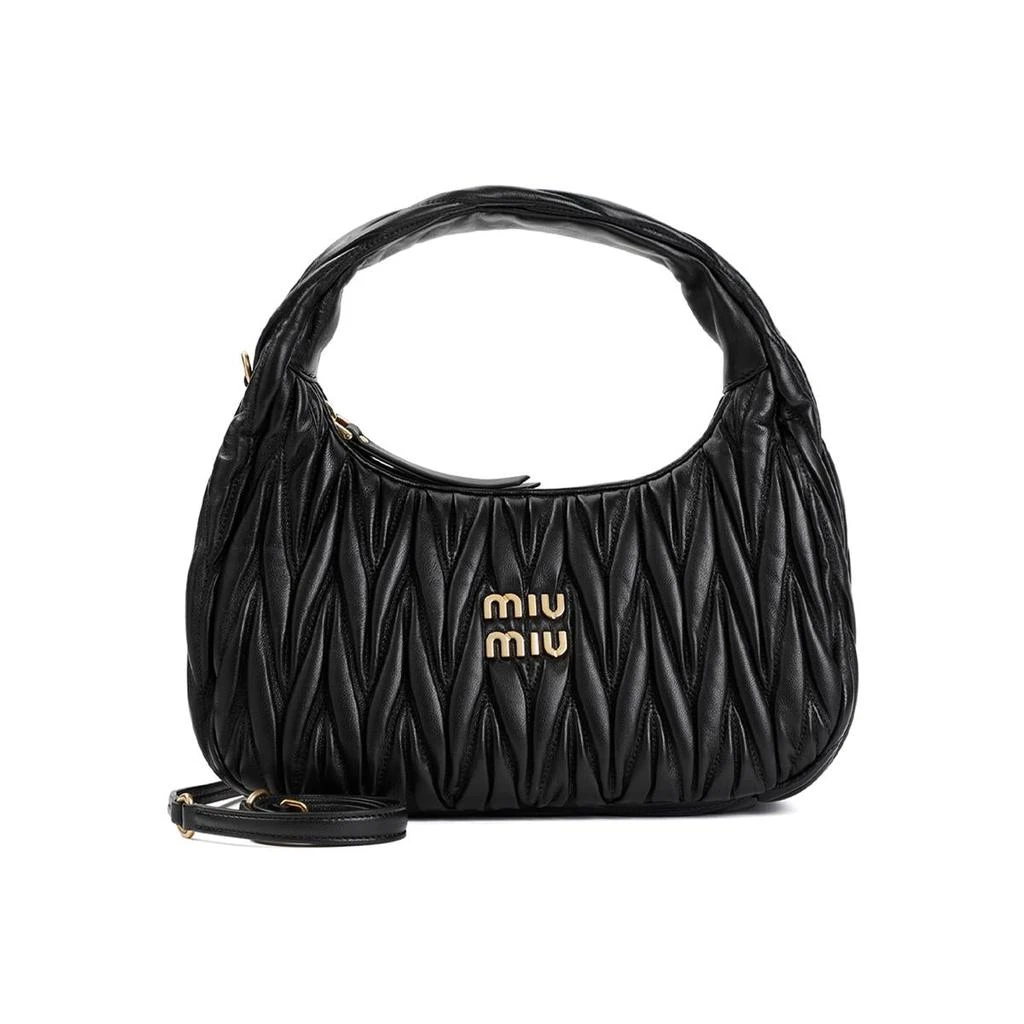 商品Miu Miu|MIU MIU  MATELASSÈ WANDER SHOULDER BAG,价格¥14143,第1张图片