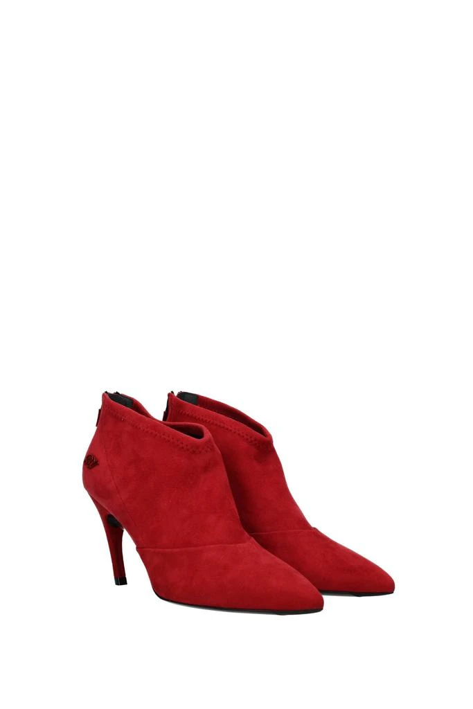 商品Roger Vivier|Ankle boots choc real Suede Red,价格¥3629,第2张图片详细描述