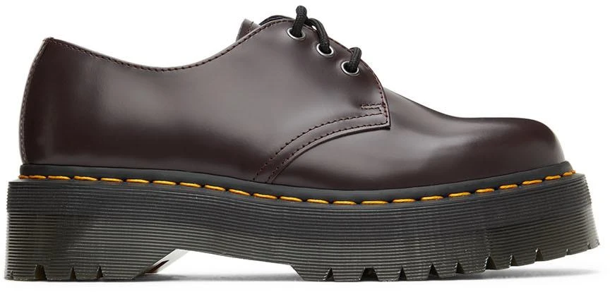 商品Dr. Martens|Burgundy 1461 Quad Derbys,价格¥1275,第1张图片