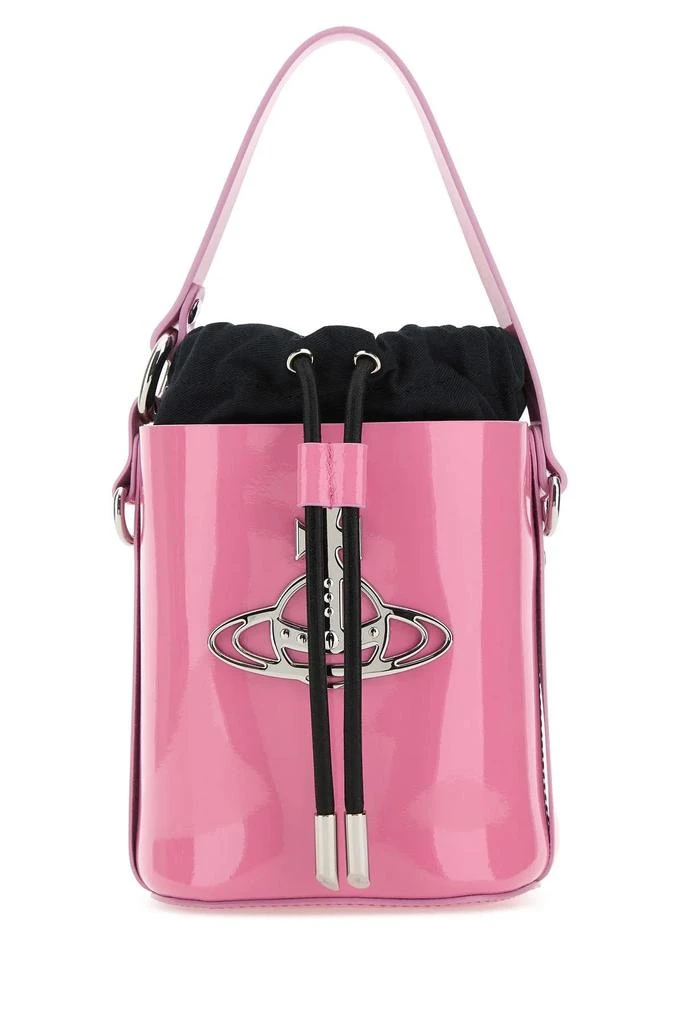 商品Vivienne Westwood|Pink Leather Small Daisy Bucket Bag,价格¥3474,第1张图片
