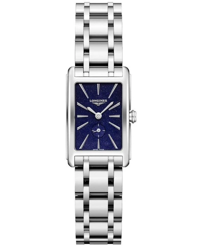 商品Longines|Longines DolceVita Blue Dial Stainless Steel Women's Watch L5.255.4.93.6,价格¥9125,第1张图片