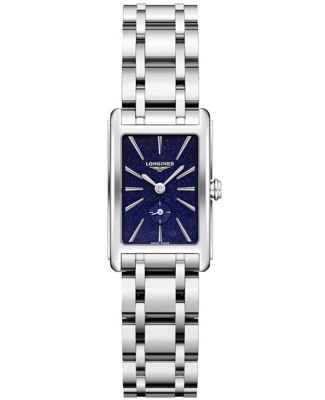 商品Longines|Longines DolceVita Blue Dial Stainless Steel Women's Watch L5.255.4.93.6,价格¥7832,第1张图片
