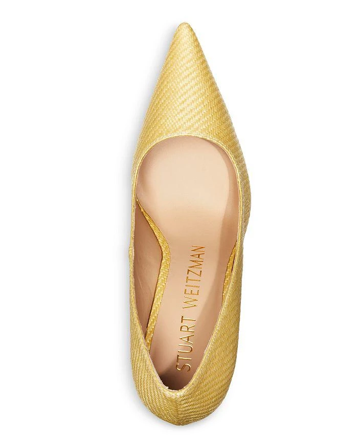 商品Stuart Weitzman|Women's Stuart Pointed Toe High Heel Pumps,价格¥1069,第3张图片详细描述