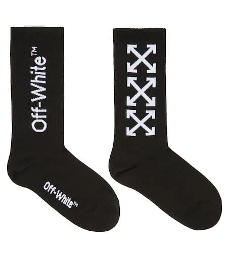 商品Off-White|Logo棉质混纺袜子,价格¥266,第1张图片
