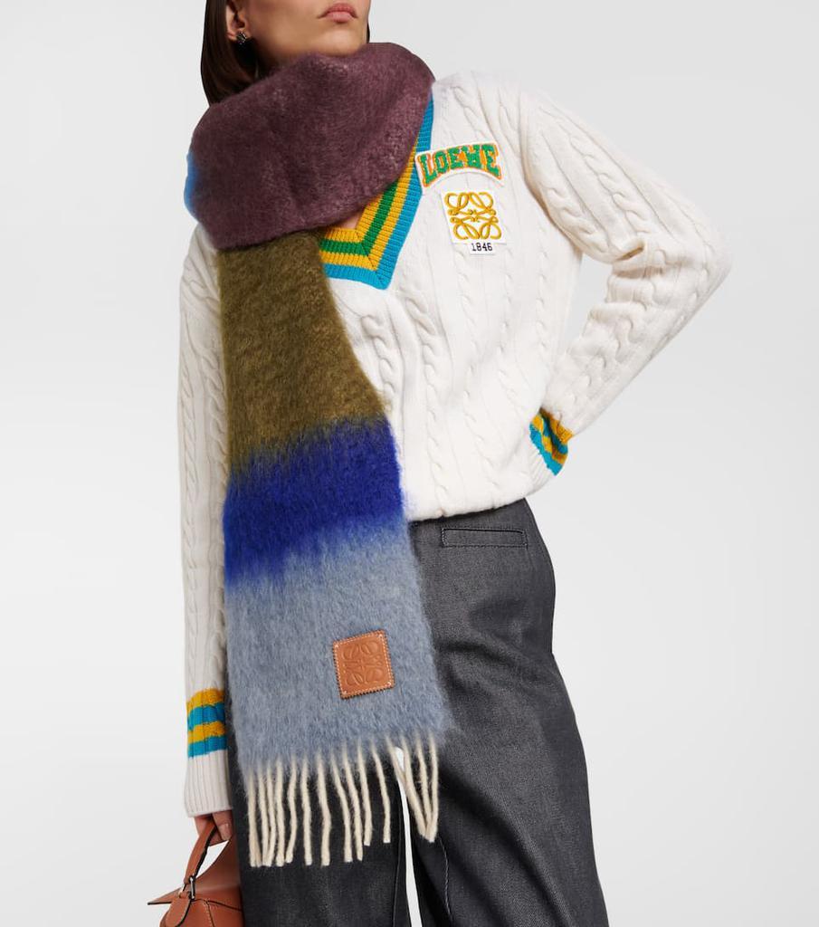 商品Loewe|Anagram wool-blend scarf,价格¥1961,第4张图片详细描述