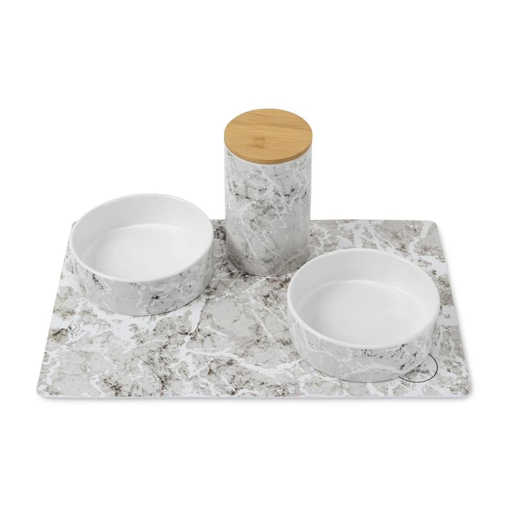 商品Park Life Designs|Berlin 4 Piece Set- Treat Jar, Placemat And Bowls,价格¥455,第1张图片