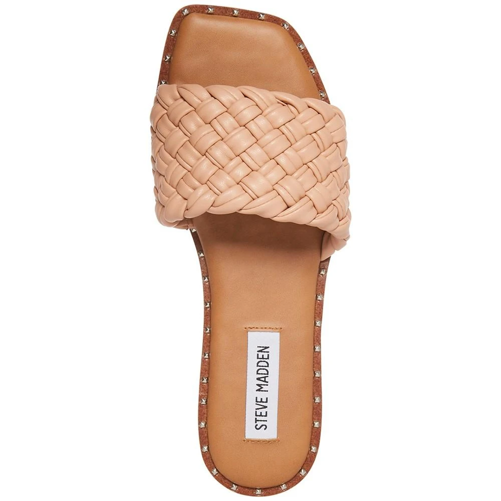 商品Steve Madden|Women's Santina Woven Slide Sandals,价格¥401,第5张图片详细描述