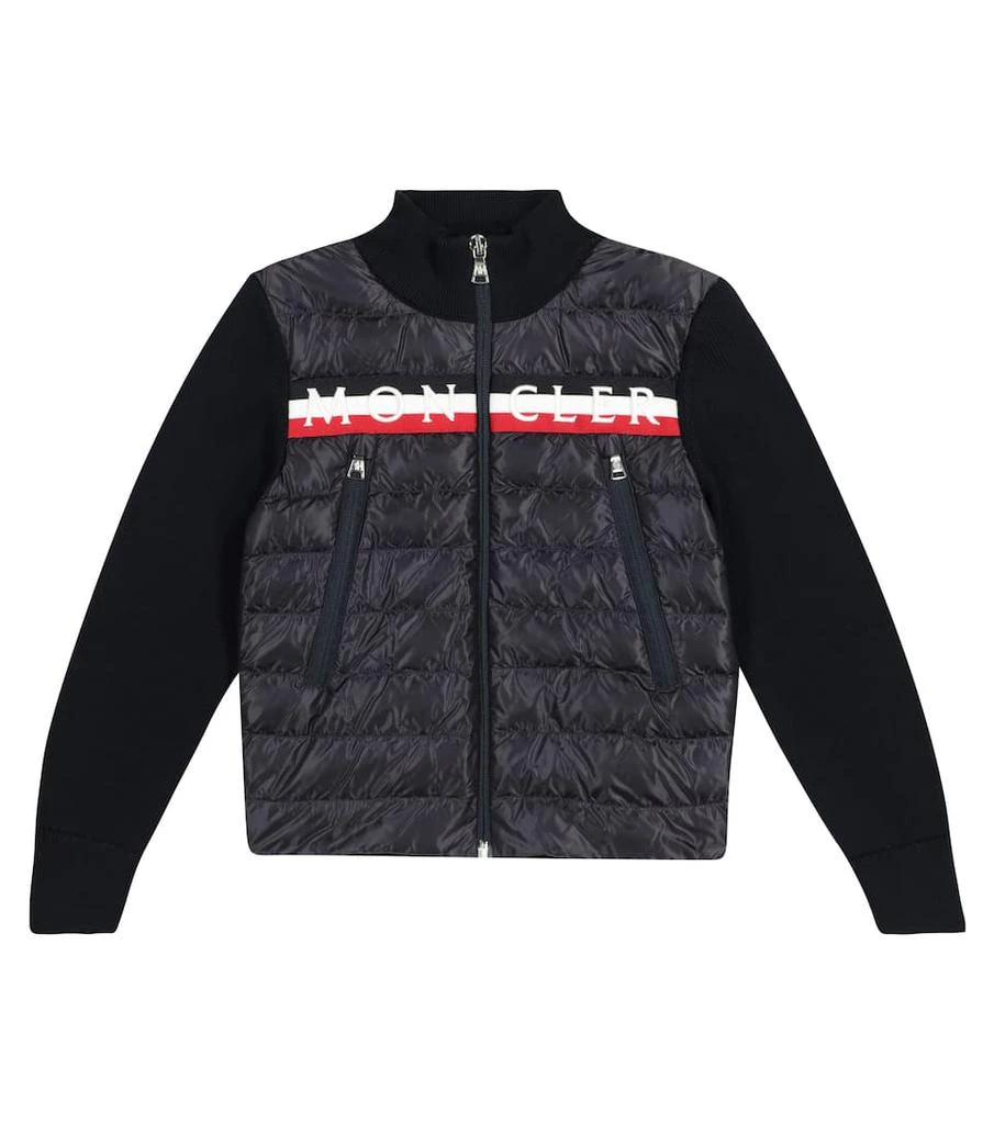 商品Moncler|Logo quilted down jacket,价格¥2987,第1张图片
