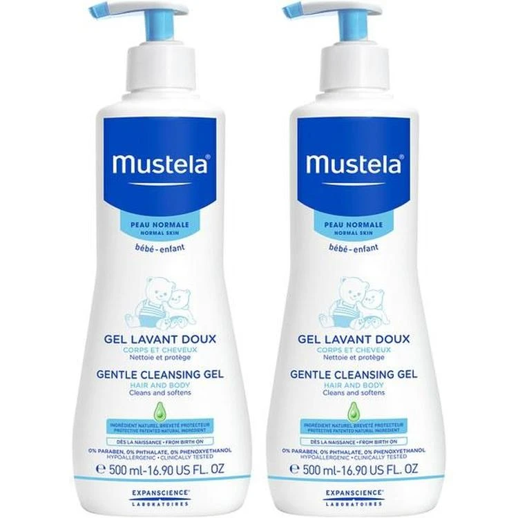 商品Mustela|Mustela 2-in-1 Cleansing Gel Pack of 2,价格¥209,第1张图片