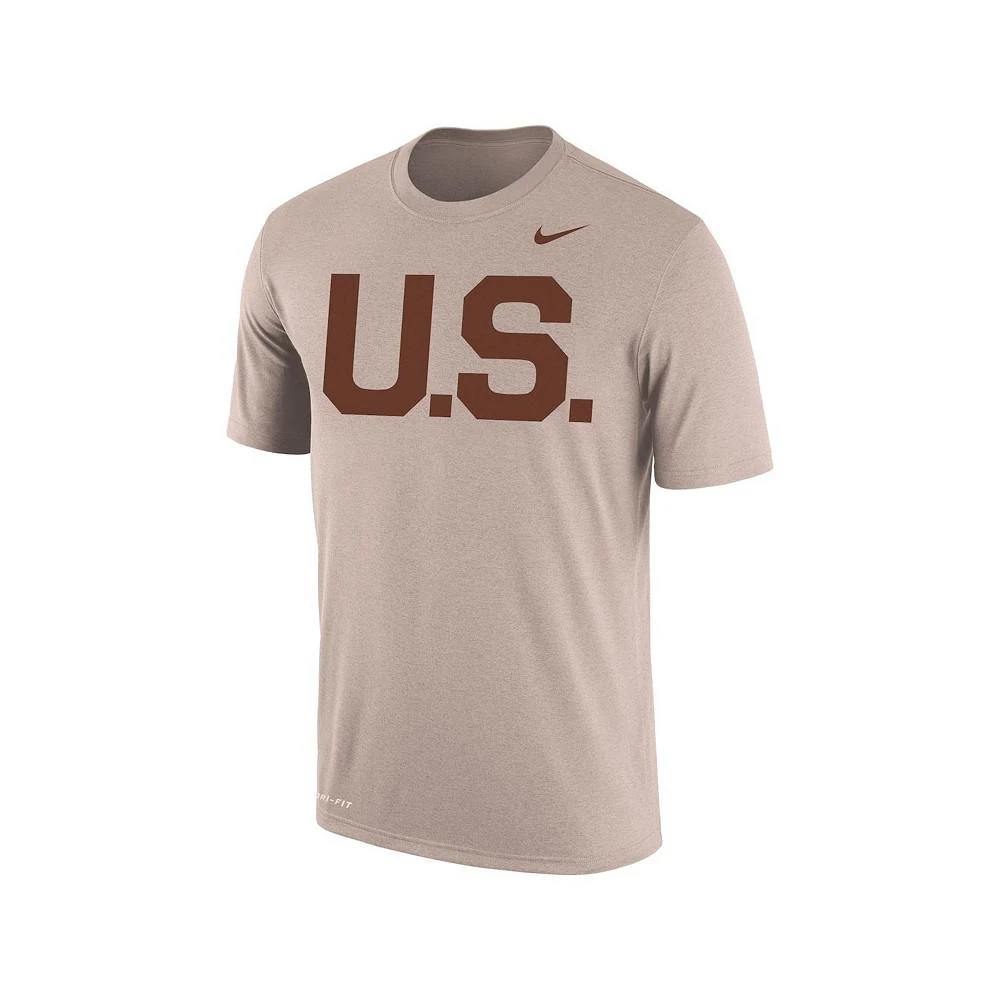 商品NIKE|Men's Oatmeal Army Black Knights Rivalry U.S. Performance T-shirt,价格¥263,第3张图片详细描述
