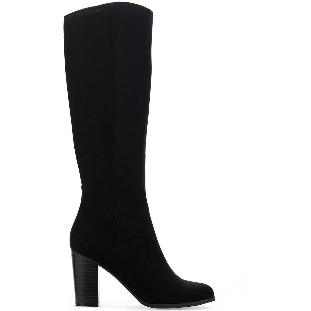 商品Style & Co|Style & Co. Womens Addyy Faux Suede Wide Calf Knee-High Boots,价格¥107,第1张图片