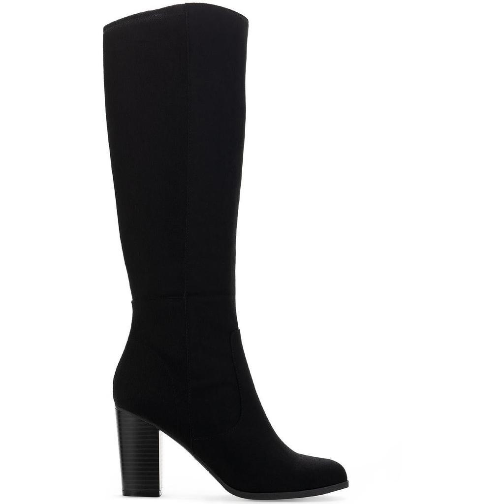 商品Style & Co|Style & Co. Womens Addyy Faux Suede Wide Calf Knee-High Boots,价格¥141-¥304,第1张图片