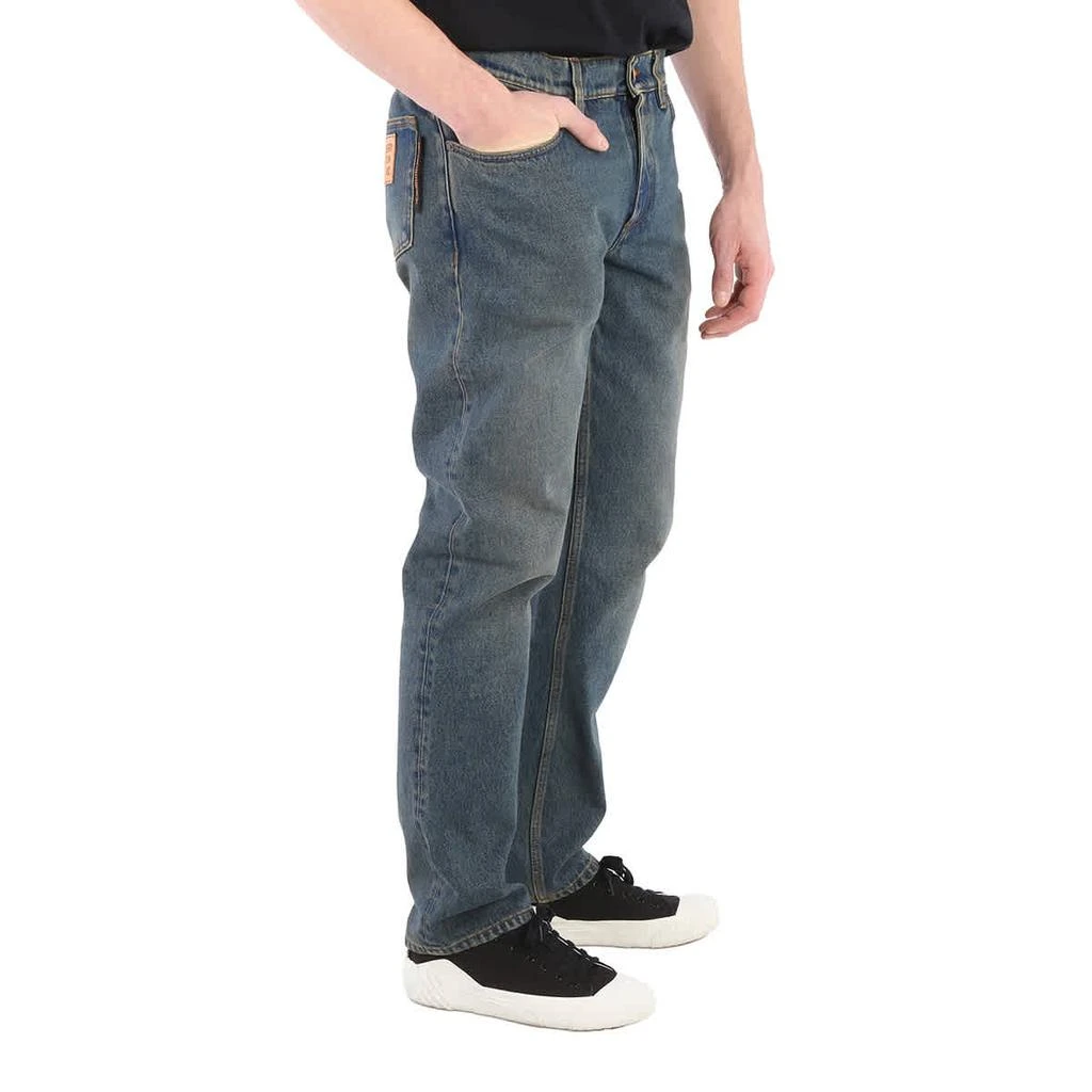 商品Burberry|Burberry Mens Indigo Straight Fit Washed Denim Jeans, Waist Size 30R,价格¥1593,第2张图片详细描述