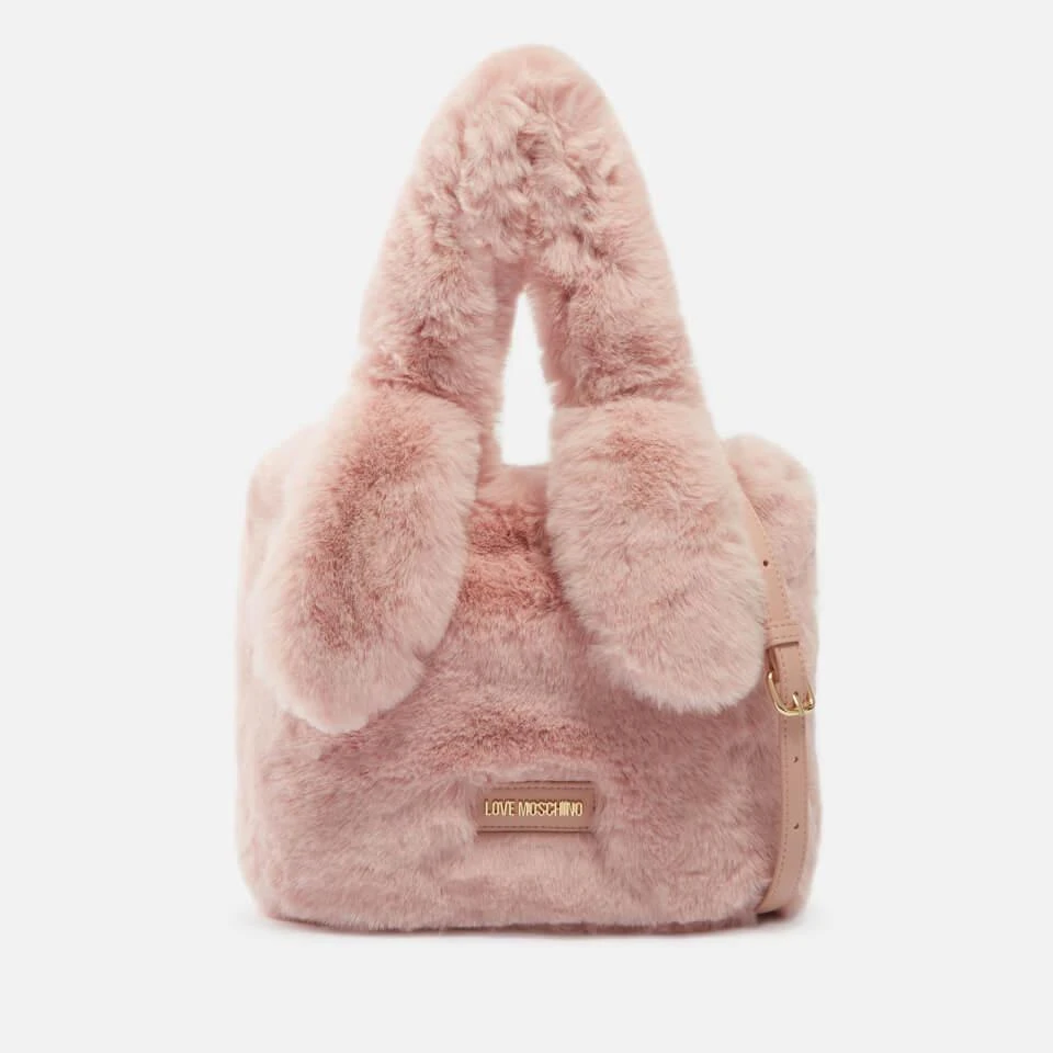 商品Love Moschino|Love Moschino Bunny Faux Fur Tote Bag,价格¥789,第1张图片