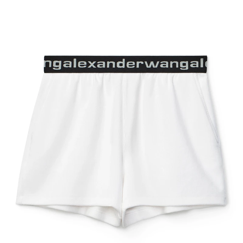 ALEXANDER WANG 白色女士短裤 4CC1204025-111 商品