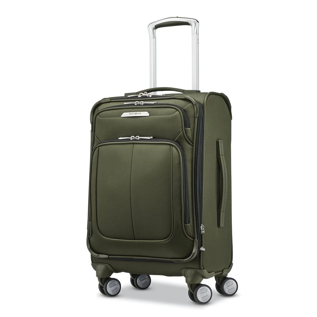 商品Samsonite|Samsonite Solyte DLX Softside Expandable Luggage with Spinner Wheels, Midnight Black, 2-Piece Set (20/25),价格¥1269,第2张图片详细描述