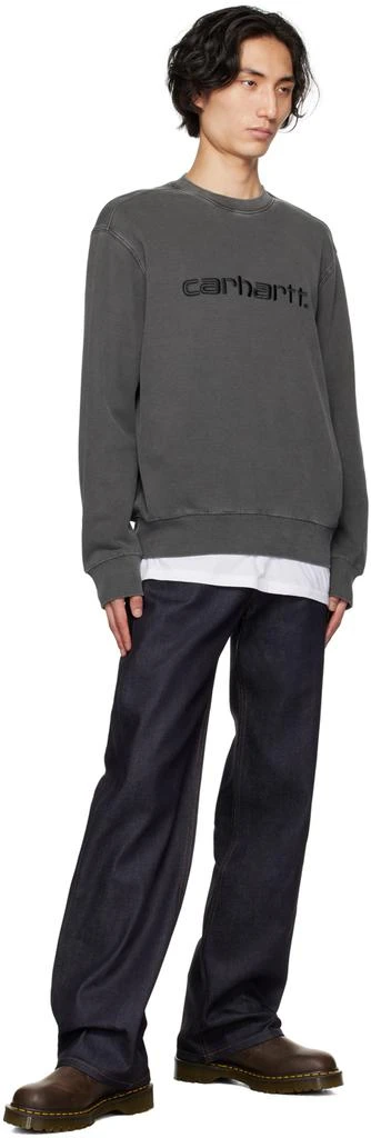 商品Carhartt WIP|Gray Duster Sweatshirt,价格¥803,第4张图片详细描述