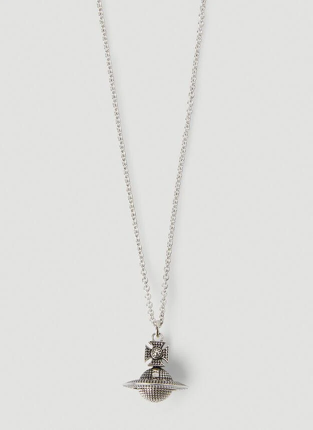 商品Vivienne Westwood|Salomon Pendant Necklace in Silver,价格¥733,第2张图片详细描述